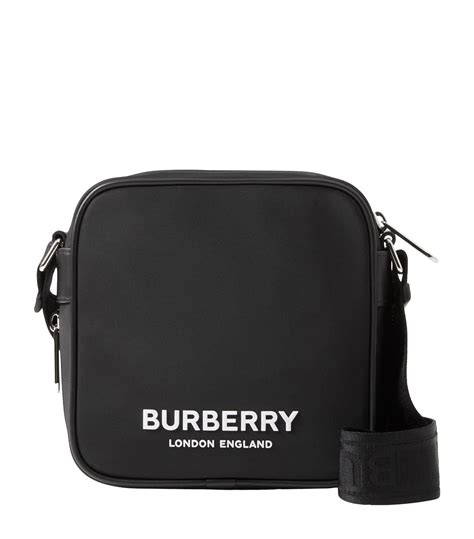 burberry paddy bag black|BURBERRY Nylon Paddy Logo Messenger Black .